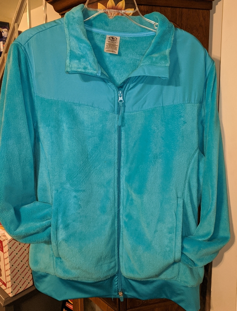 Athletic Zip-Up Sweater Jacket Sz XXL